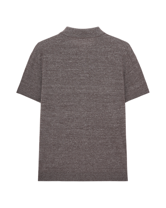 Wool Linen POLO Shirt