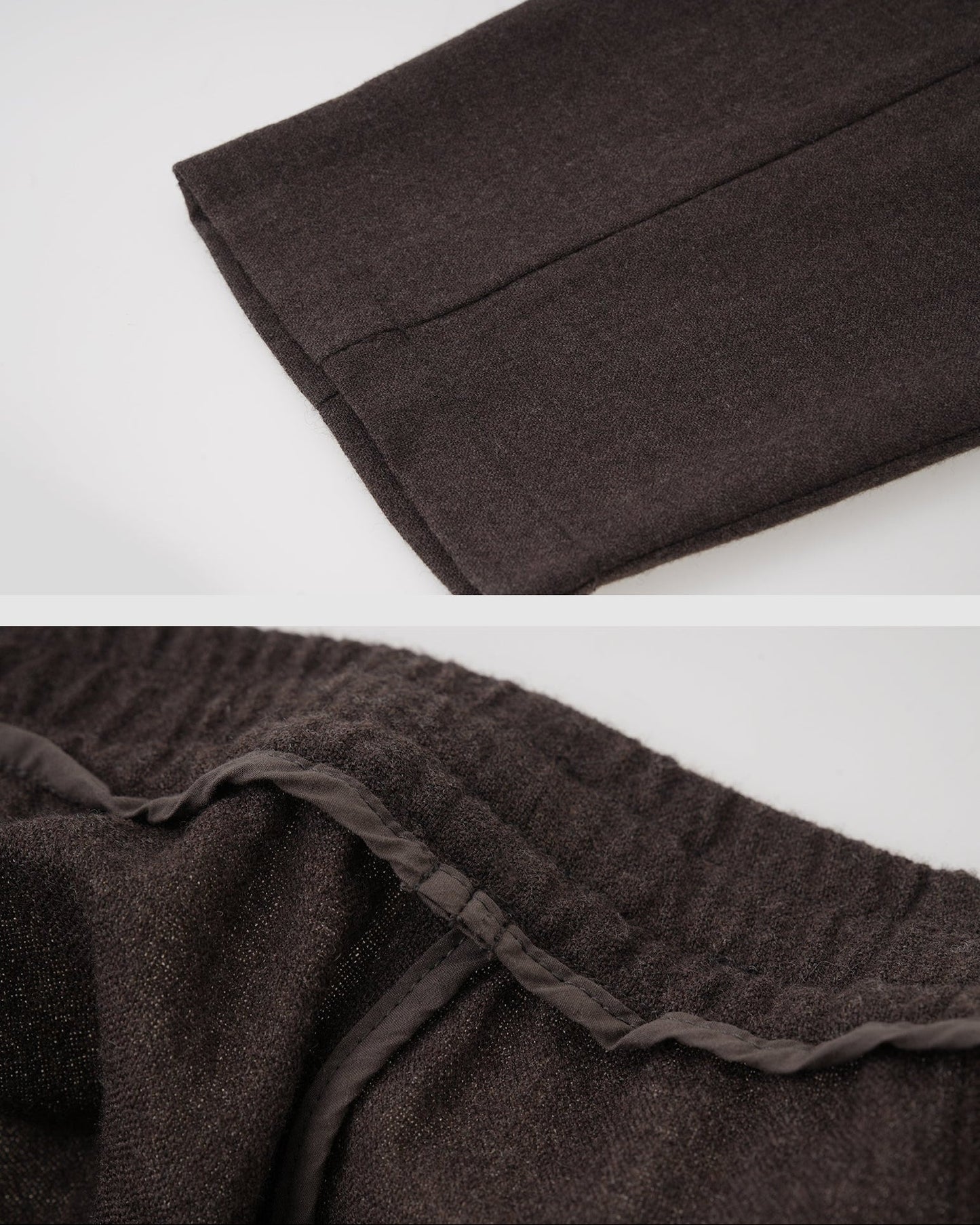 Drawstring Wool Pants