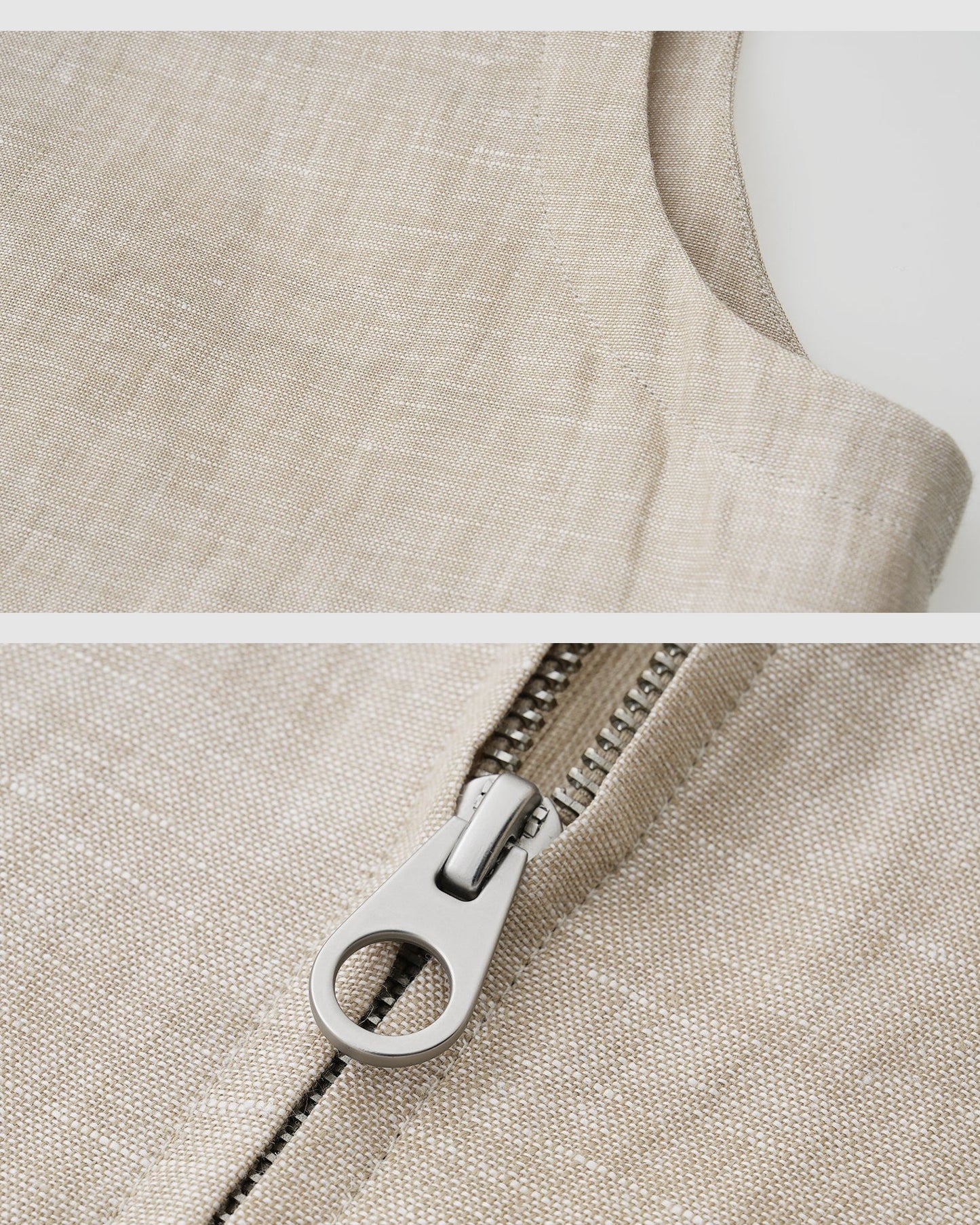 Linen Layering Vest