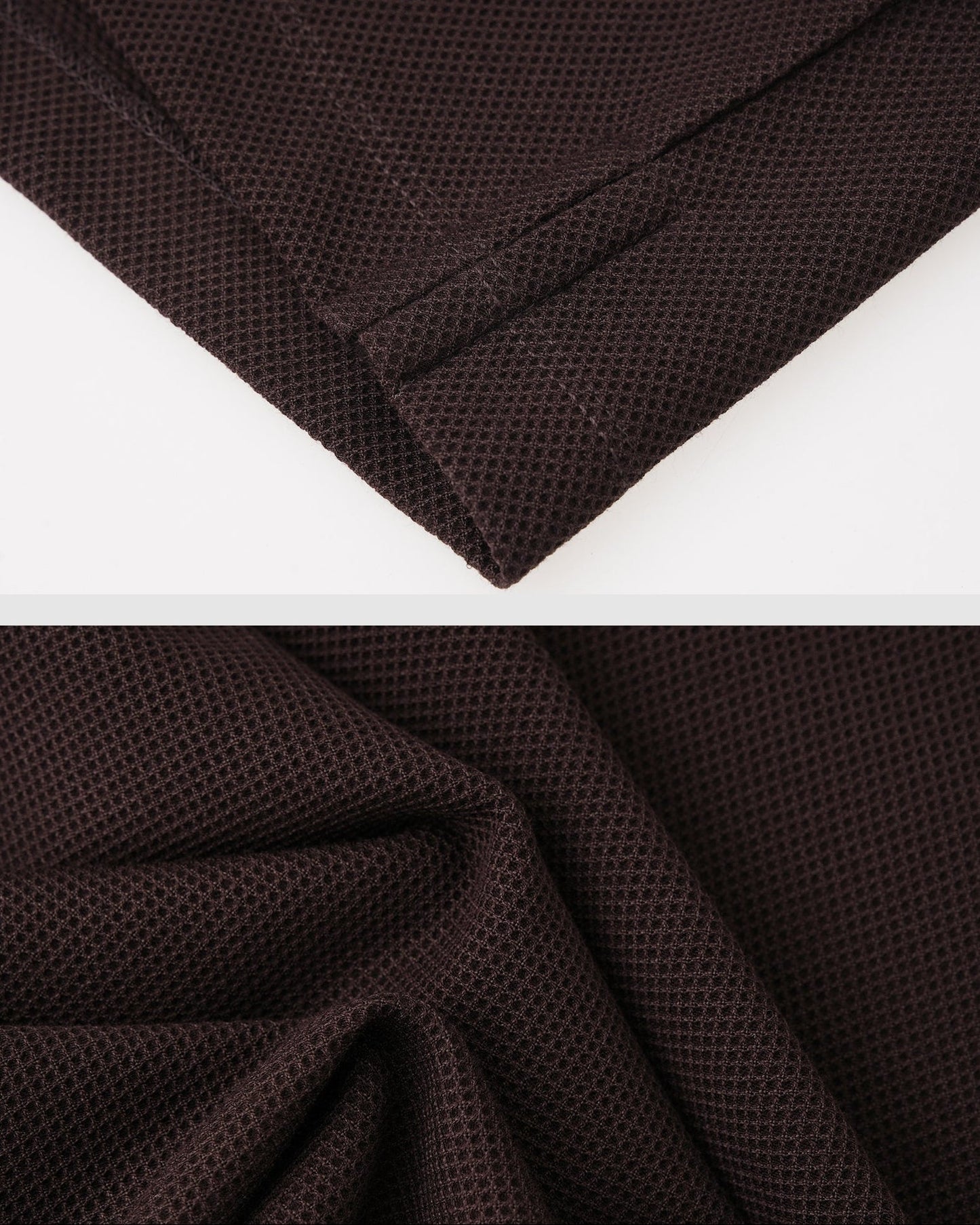 Slit Hem Cotton Polo