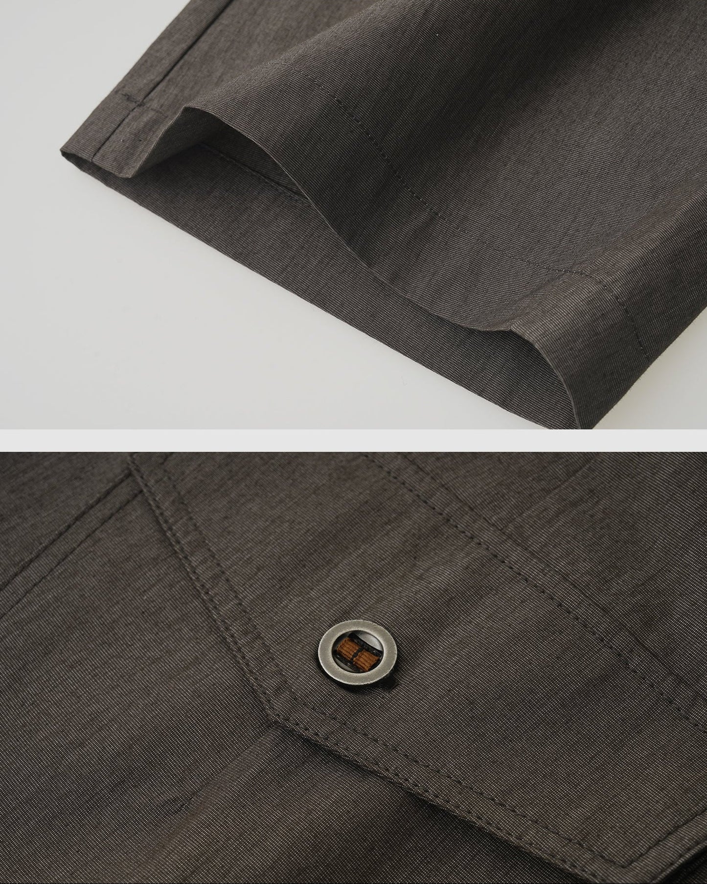 Pleated Cotton Pants
