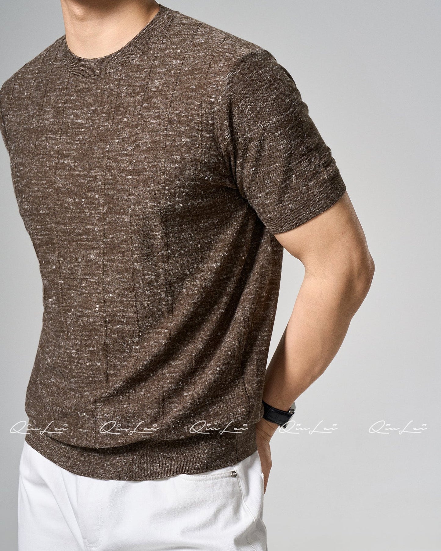 Striped Linen T-Shirt