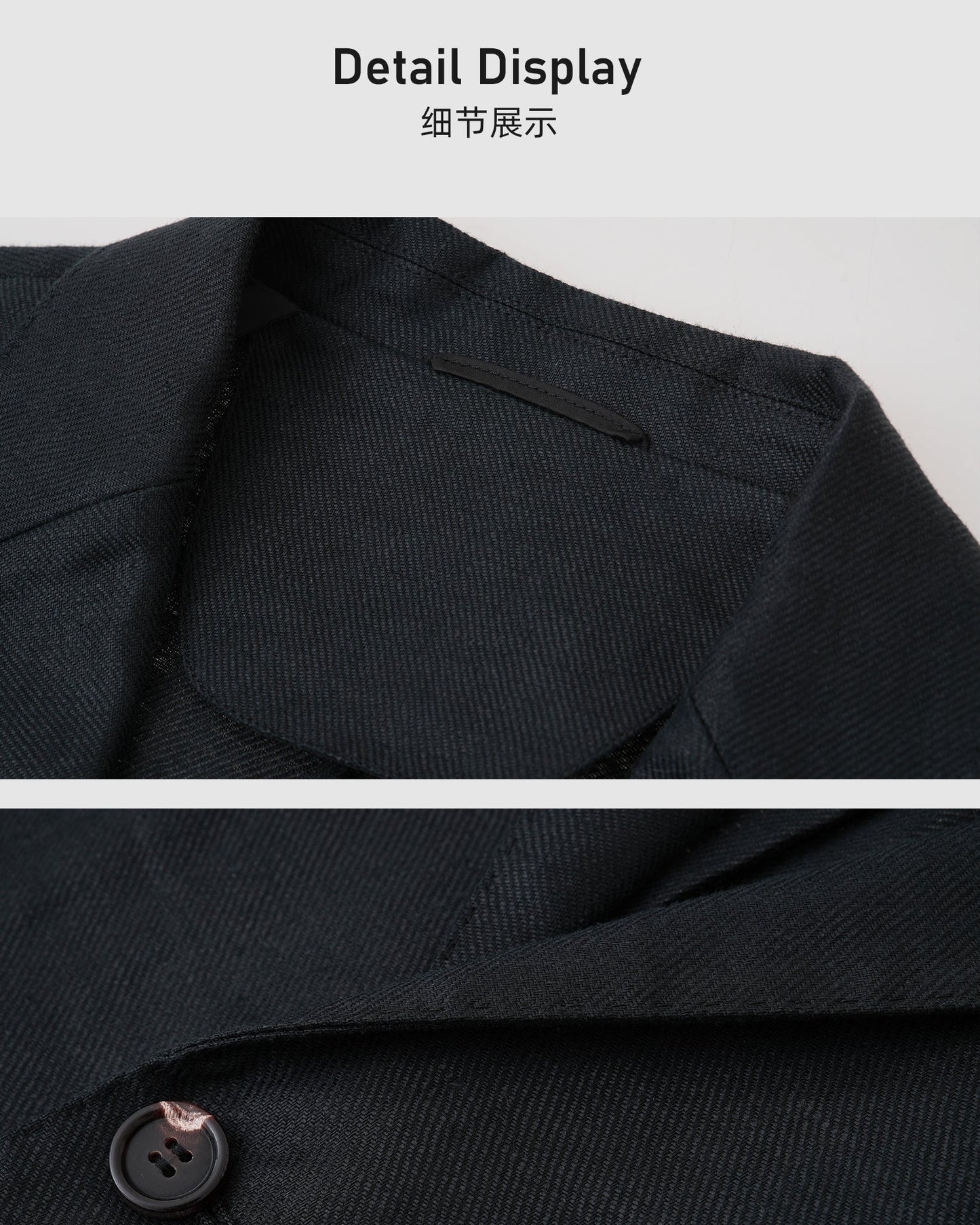 Relaxed Linen Blazer