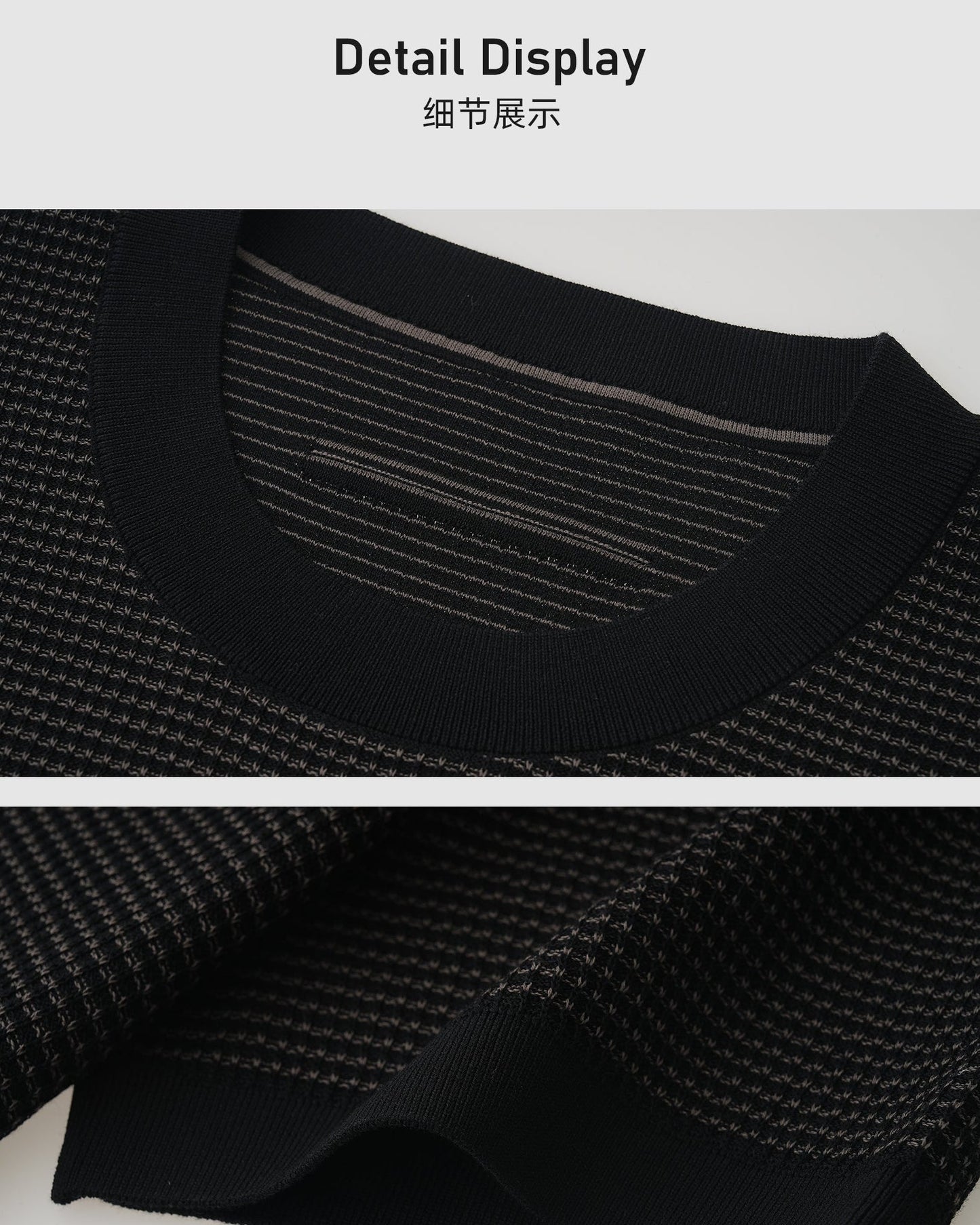 Double Layer Cotton T-Shirt