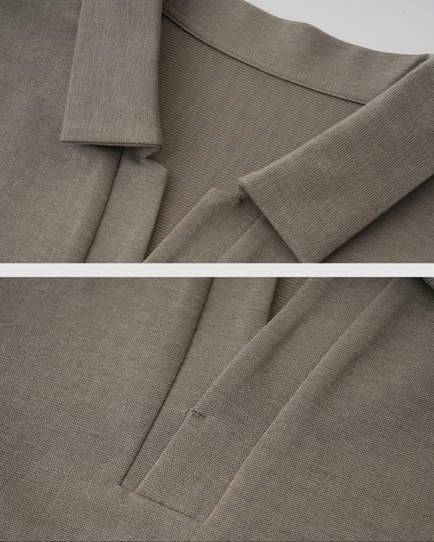 Cotton Linen POLO Shirt