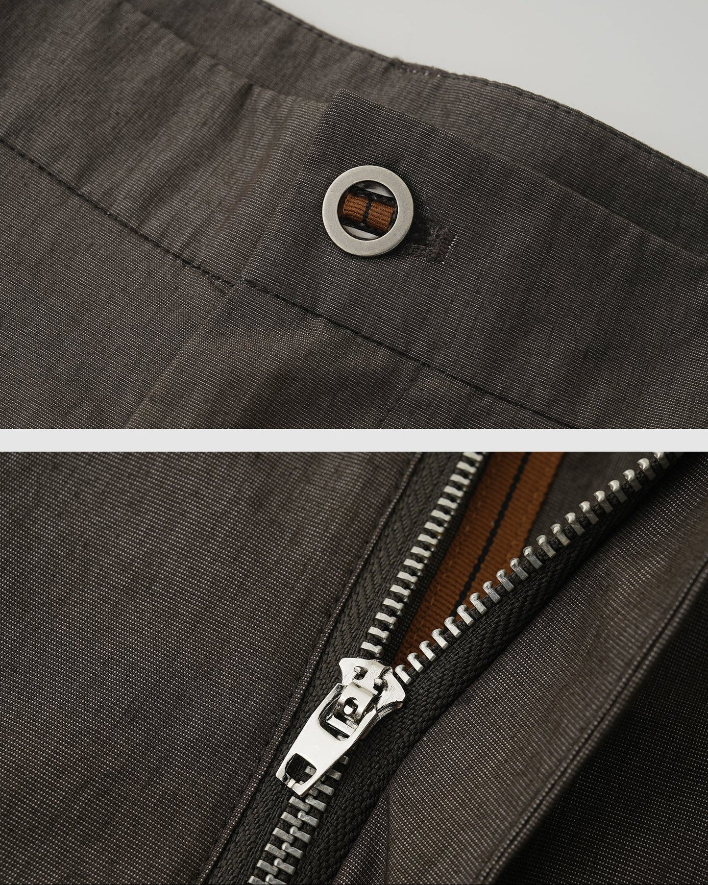 Pleated Cotton Pants