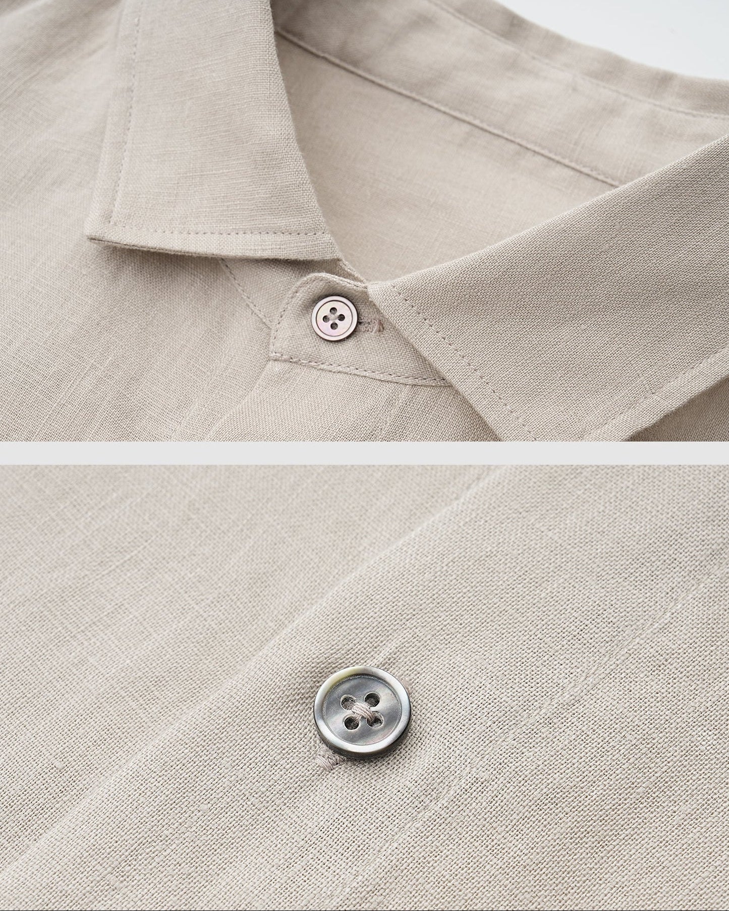 Linen Shell Button Shirt