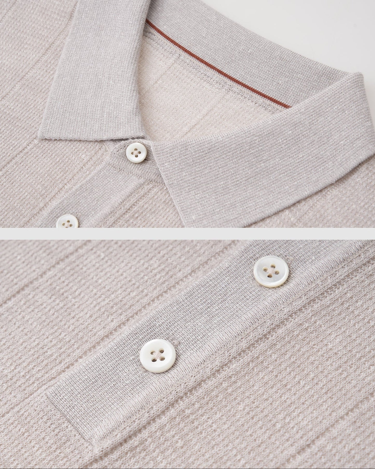 Wool Linen POLO Shirt
