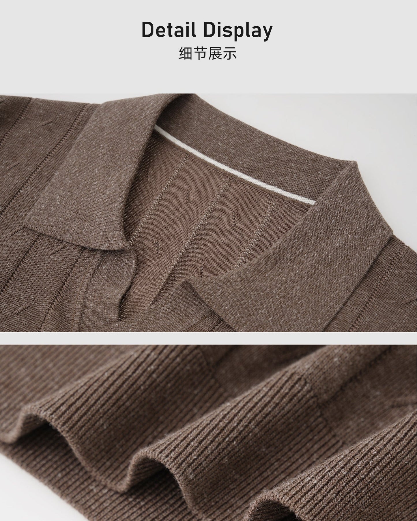 Knit Linen Lyocell Polo