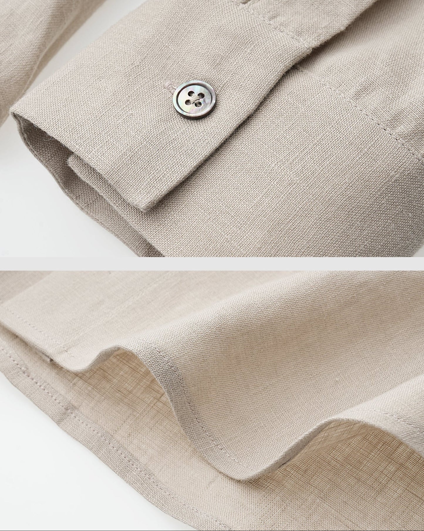 Linen Shell Button Shirt