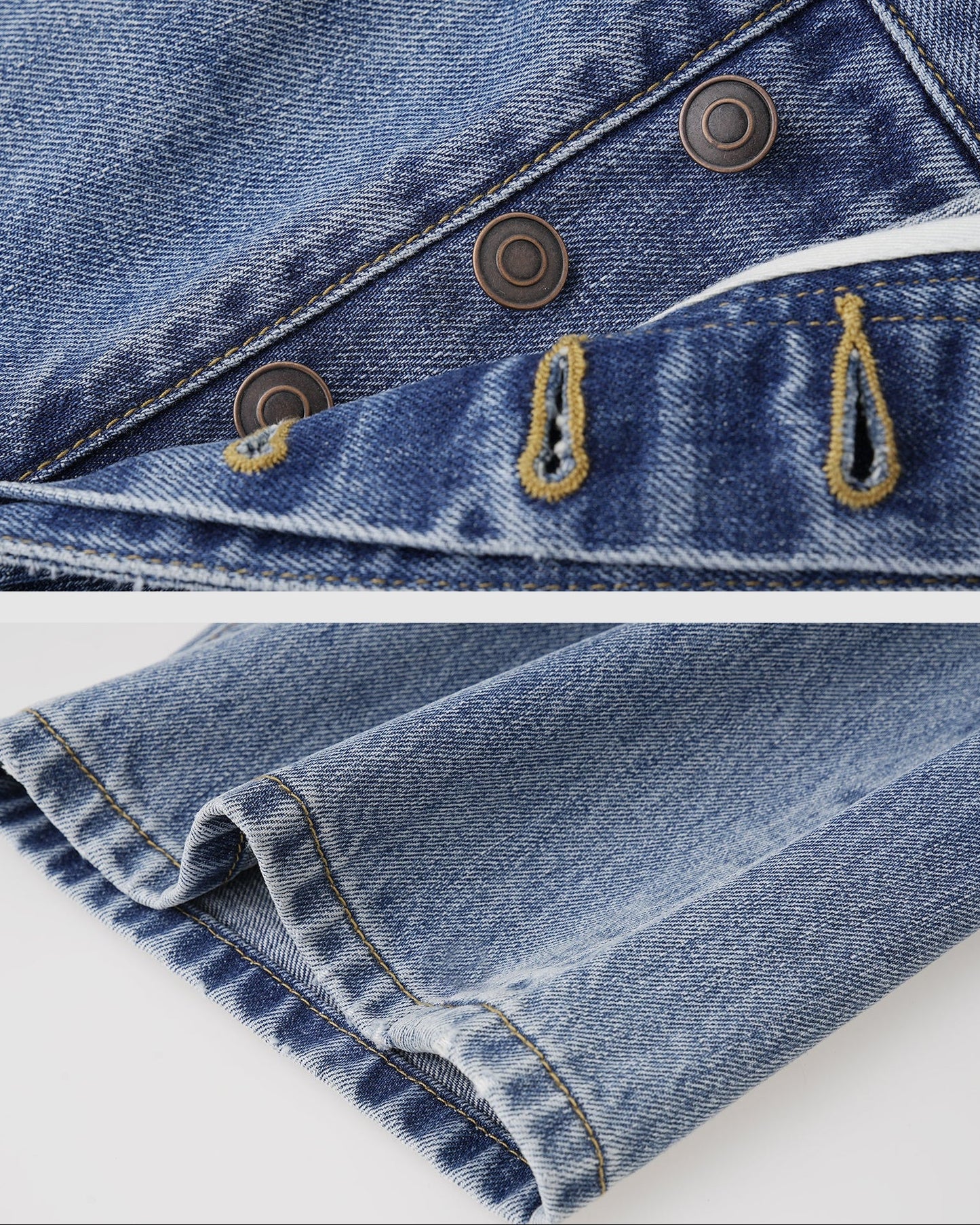 Cotton Denim Jeans