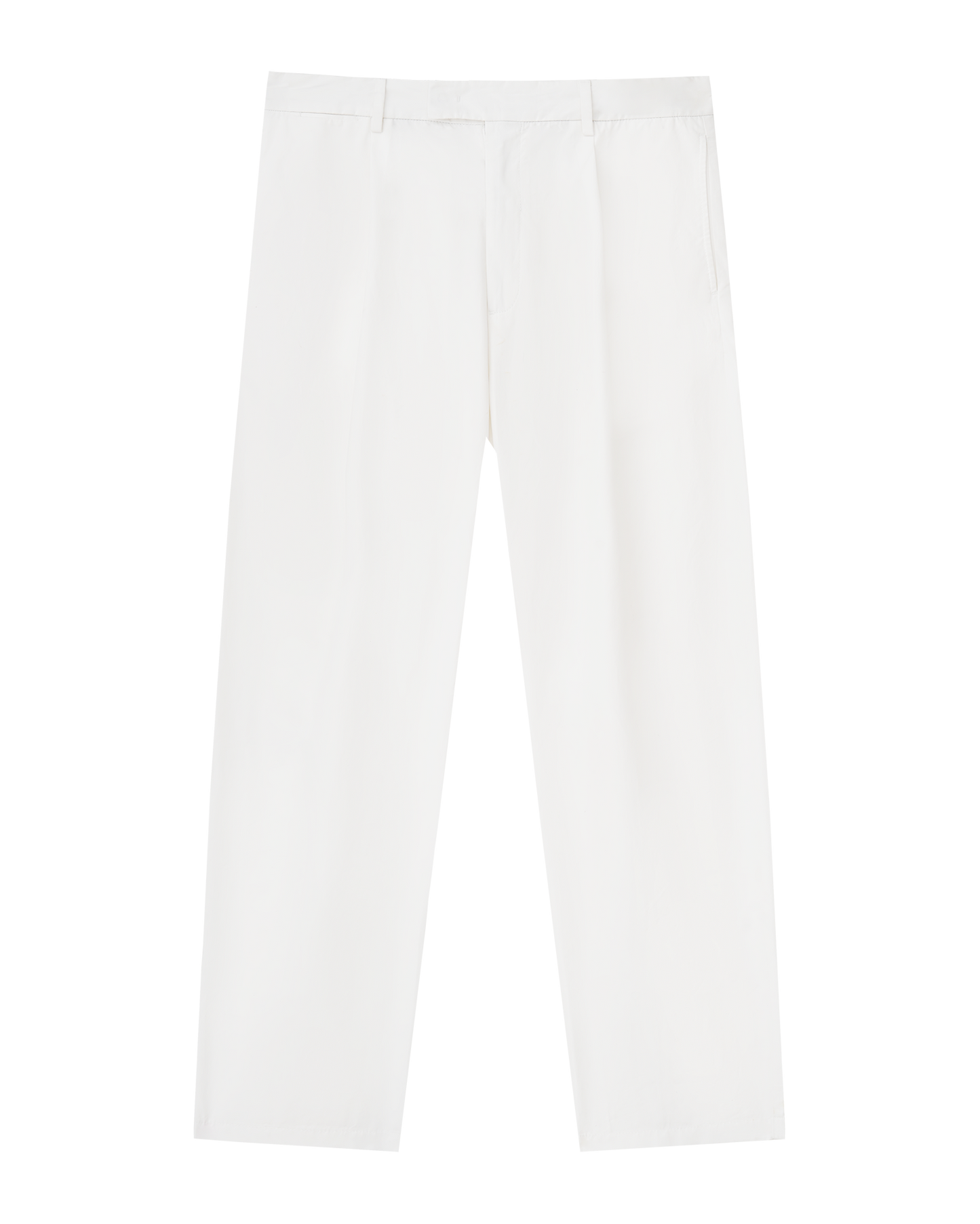 Structured Cotton Pants