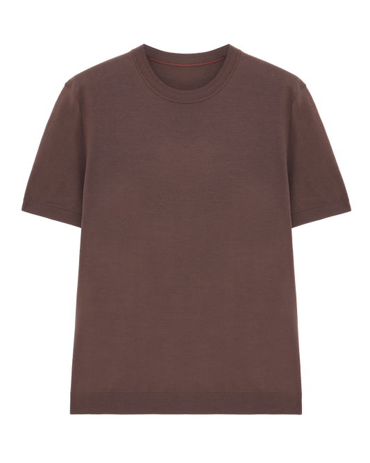 Wool Knit T-Shirt