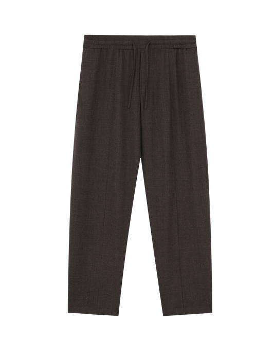 Drawstring Wool Pants
