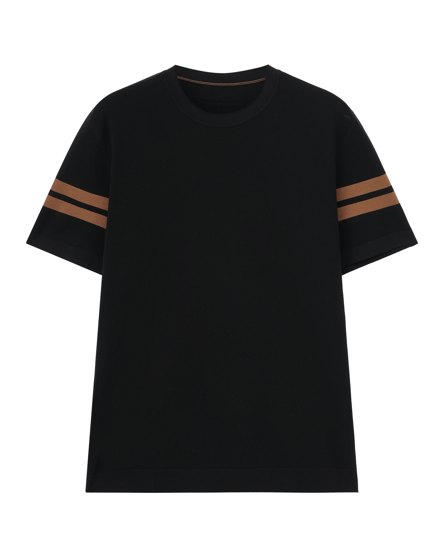 Striped Silk Cotton T-Shirt