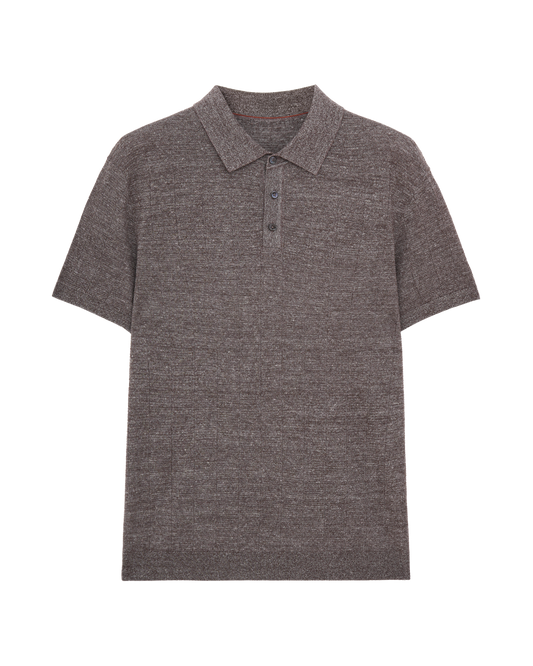 Wool Linen POLO Shirt