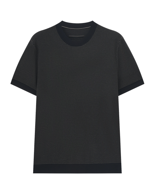 Double Layer Cotton T-Shirt