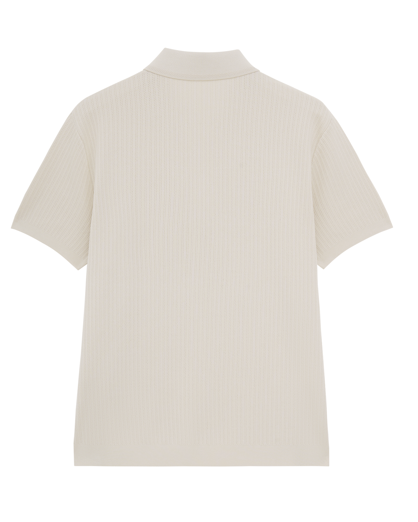 Half-Zip Cotton Polo