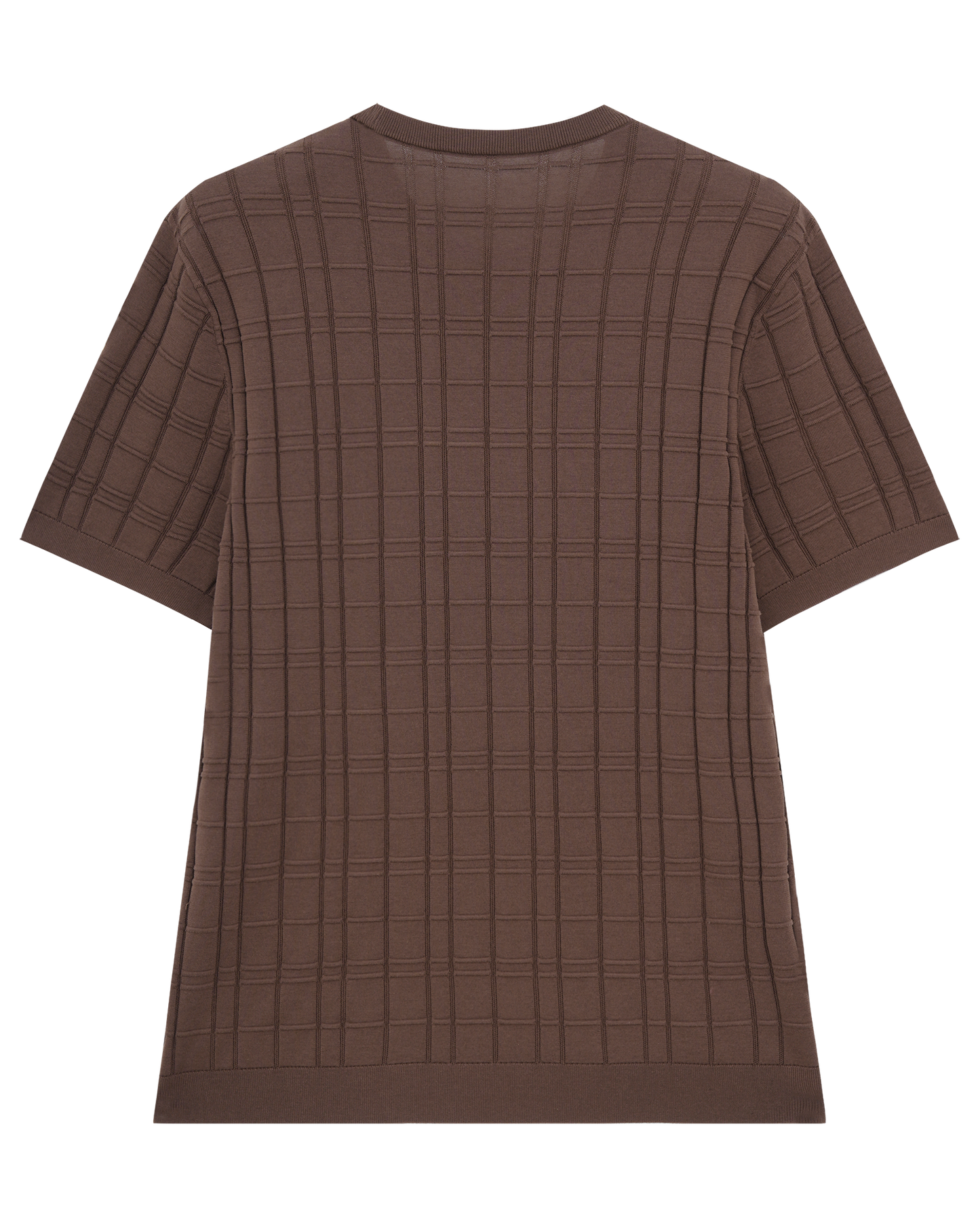 Jacquard Cotton T-Shirt