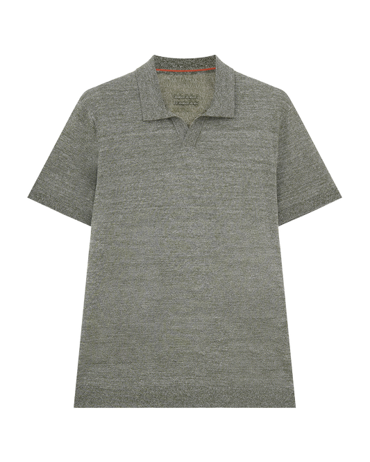 Wool Linen Polo