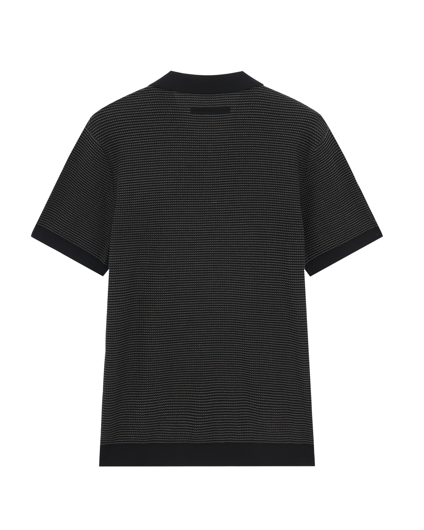Jacquard Cotton Polo