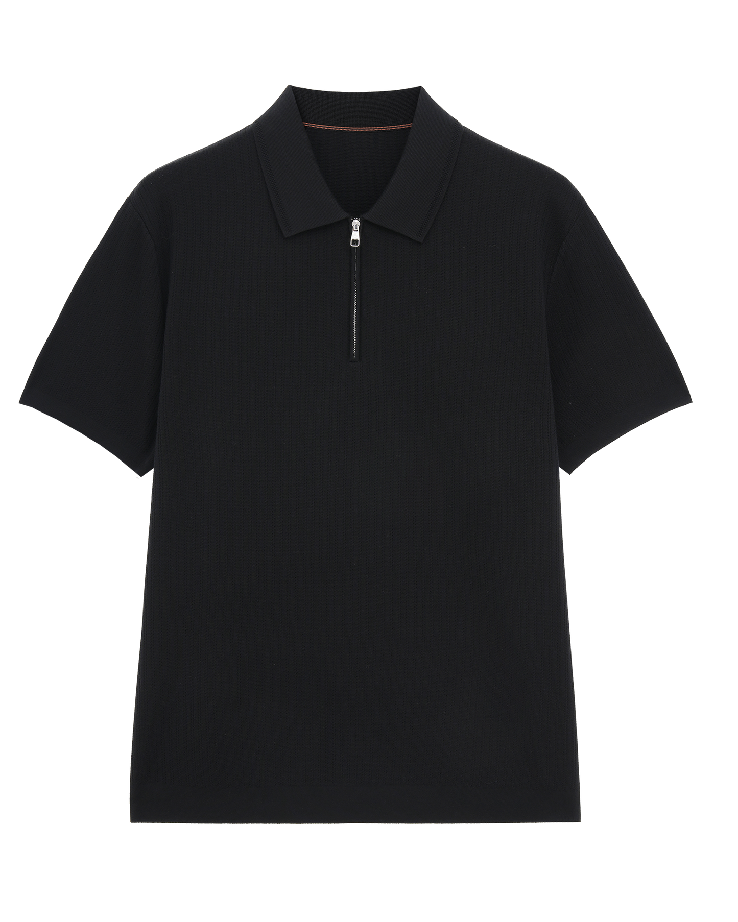 Half-Zip Cotton Polo