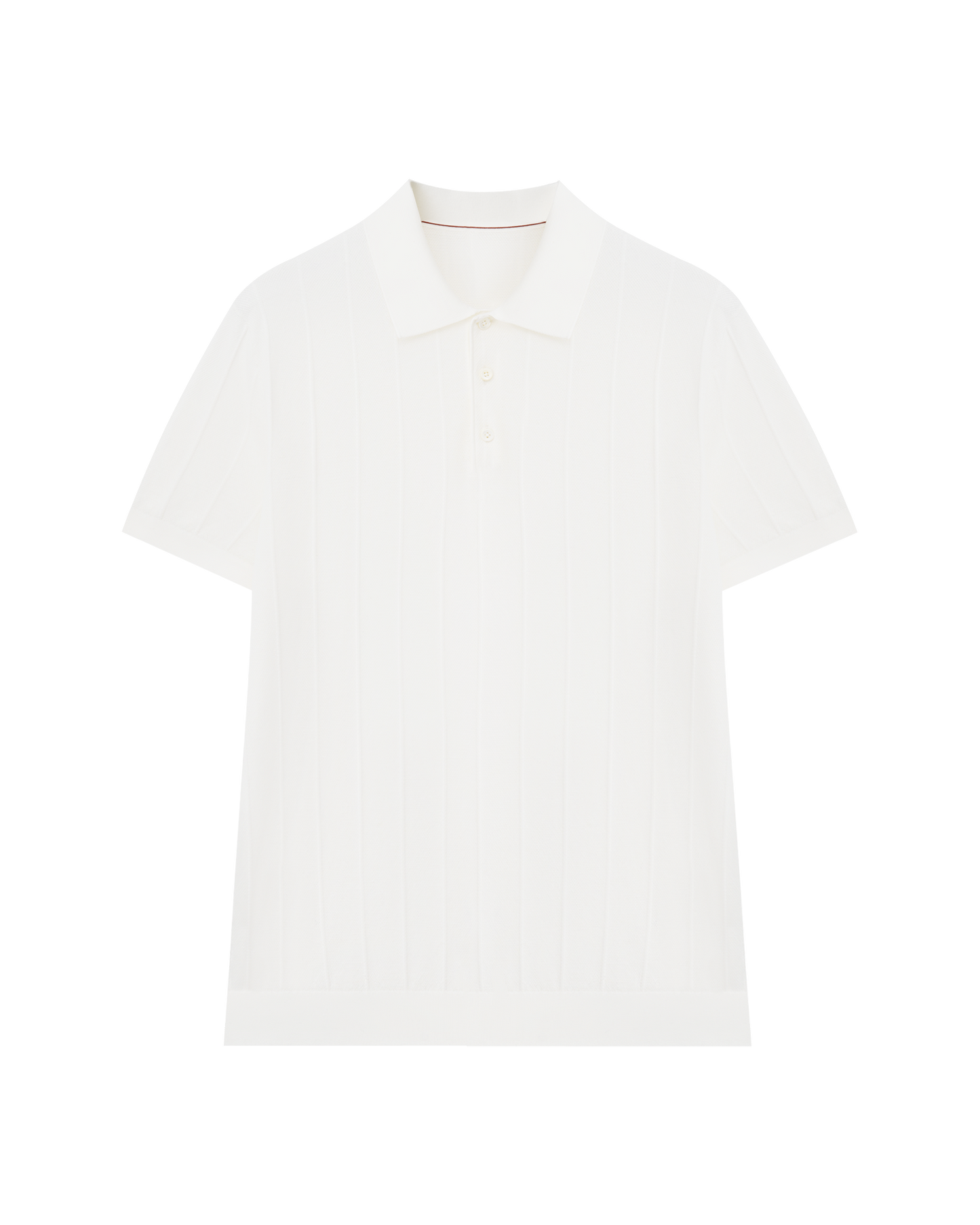 Textured Cotton Polo