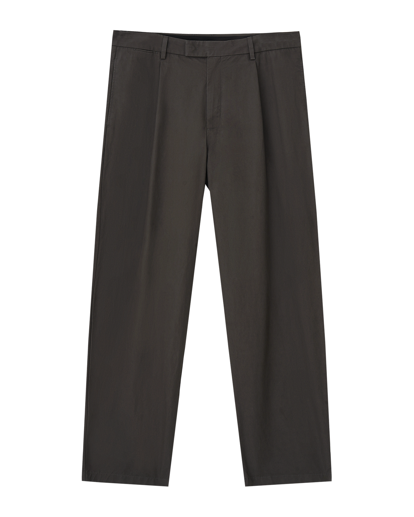 Structured Cotton Pants