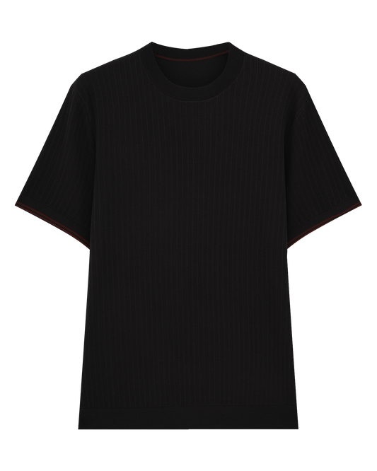 Mesh Cotton T-Shirt