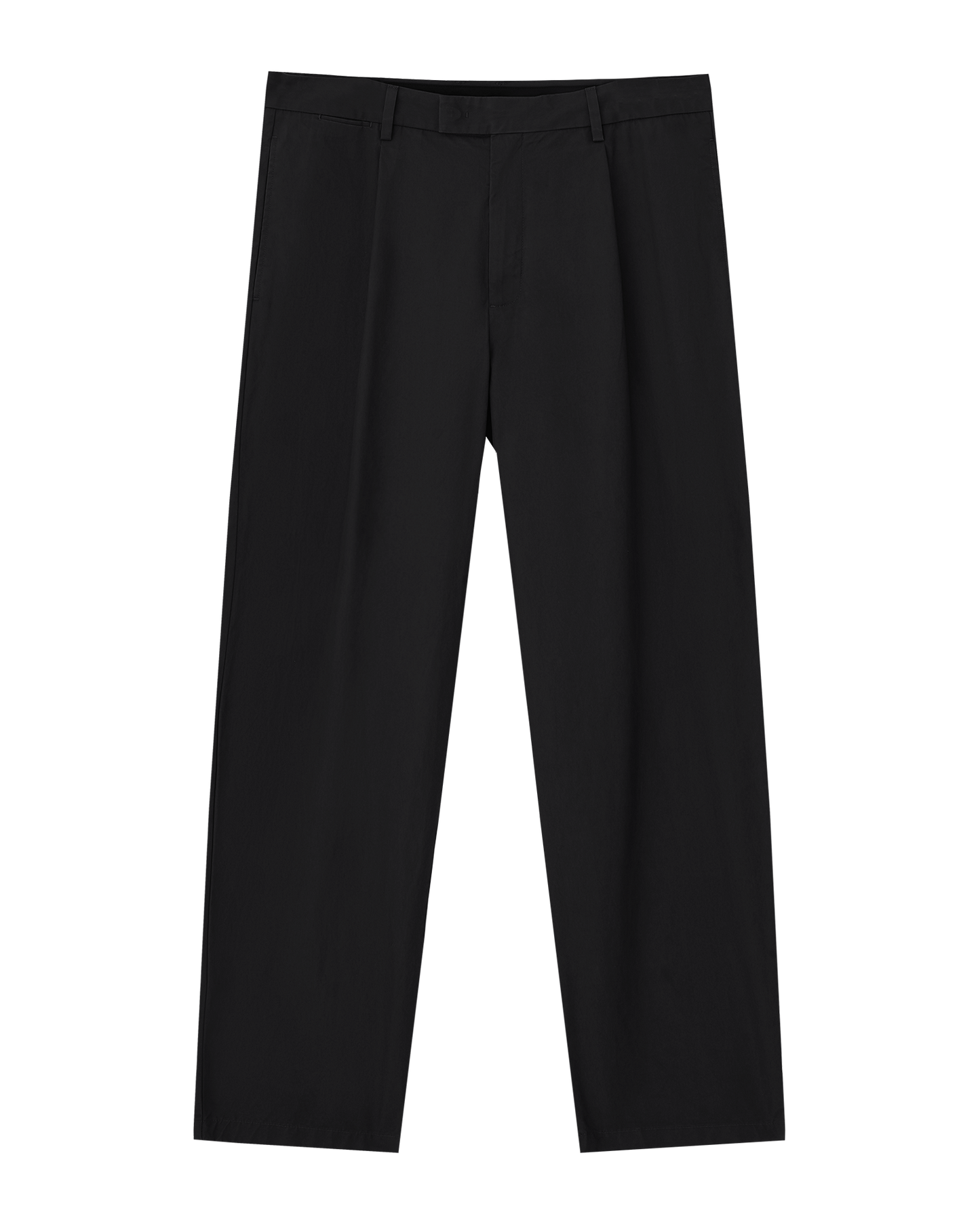 Structured Cotton Pants