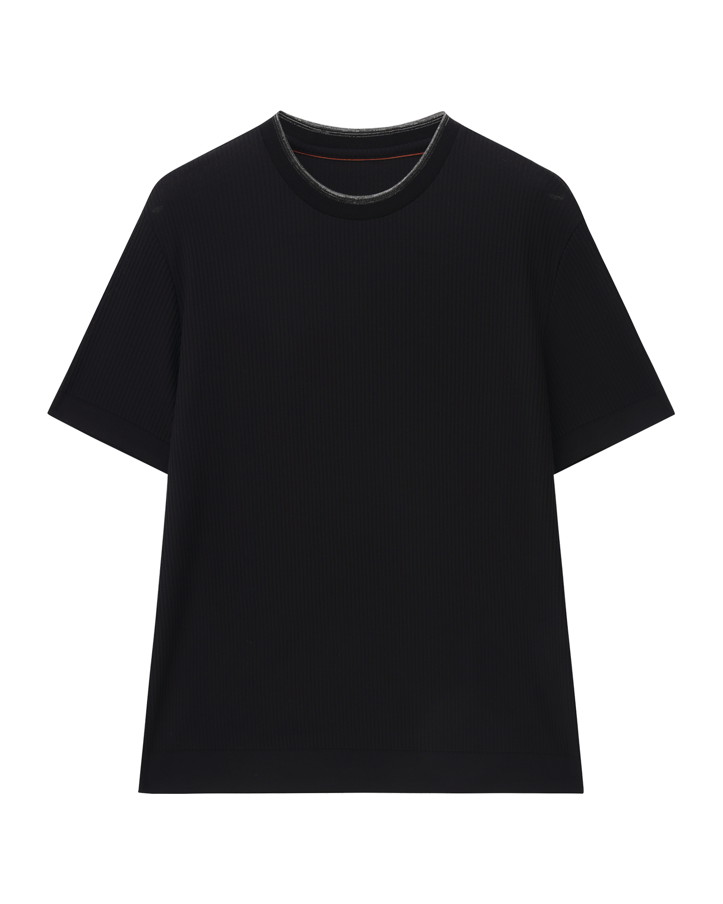 Structured Cotton T-Shirt