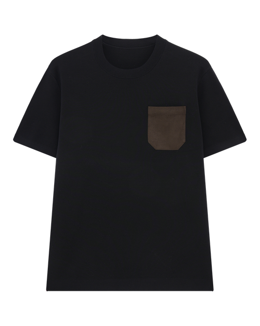 Structured Cotton Pocket T-Shirt