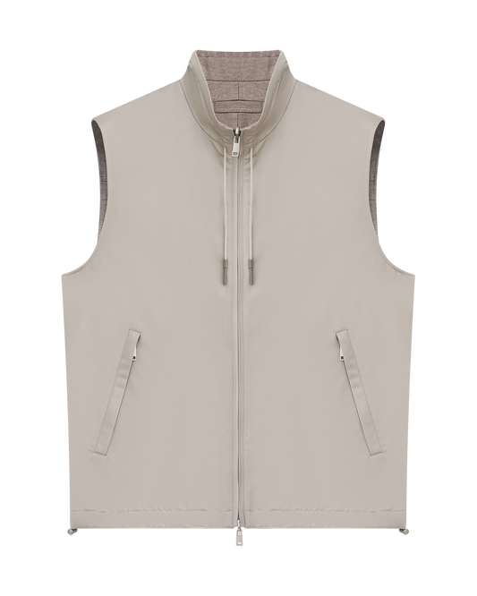 Silk Wool Vest