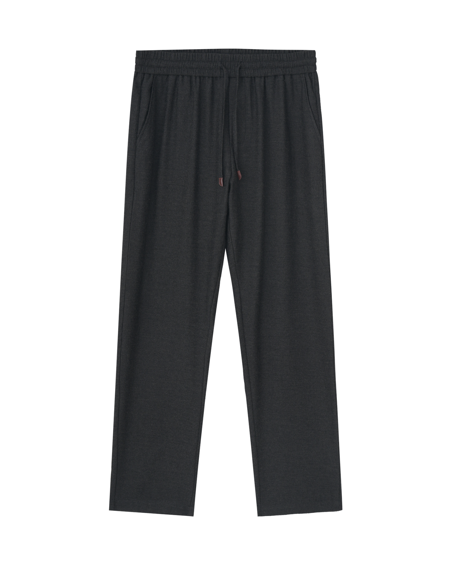 Drawstring Wool Linen Pants