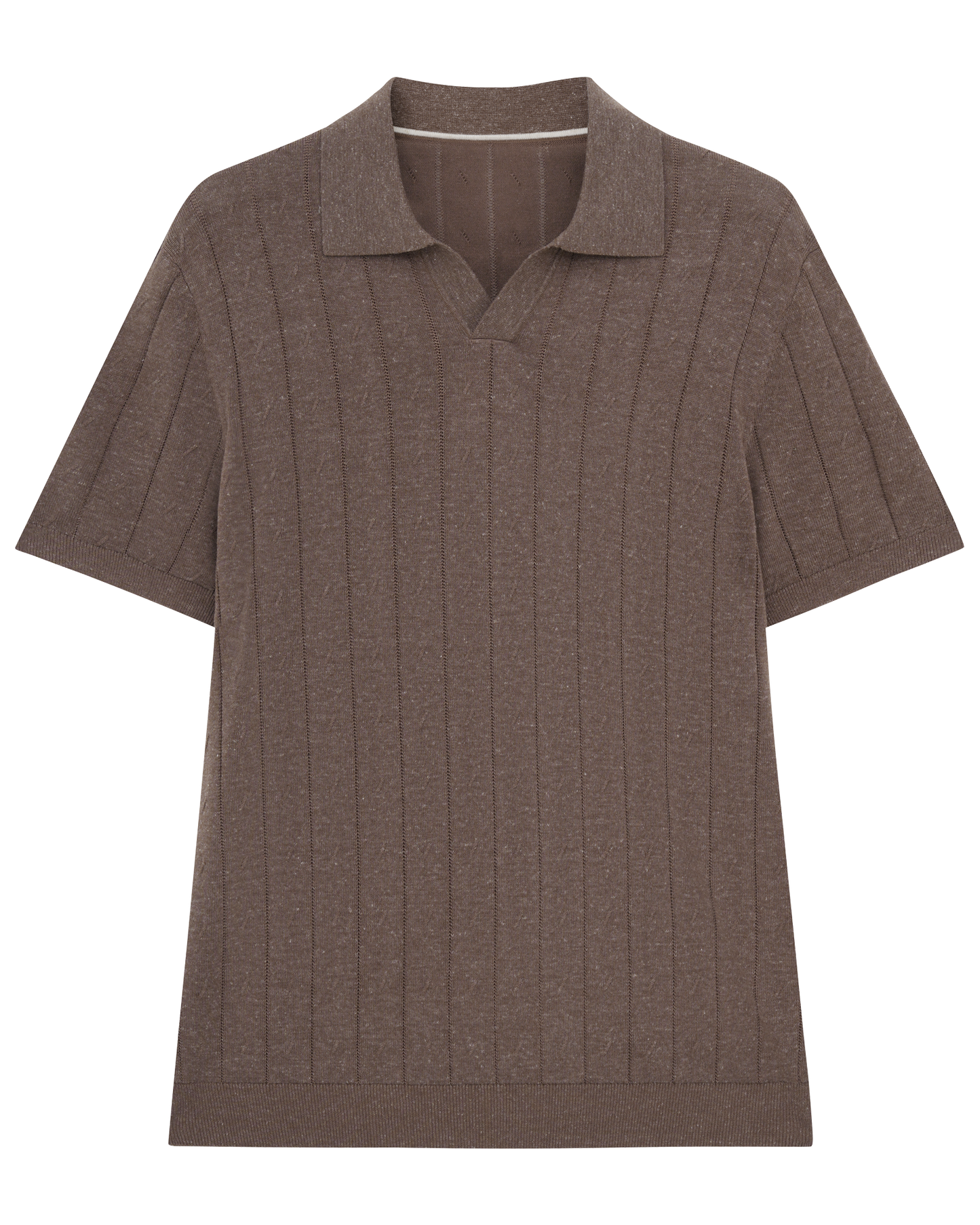 Knit Linen Lyocell Polo