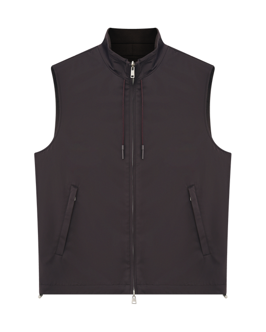 Silk Wool Vest