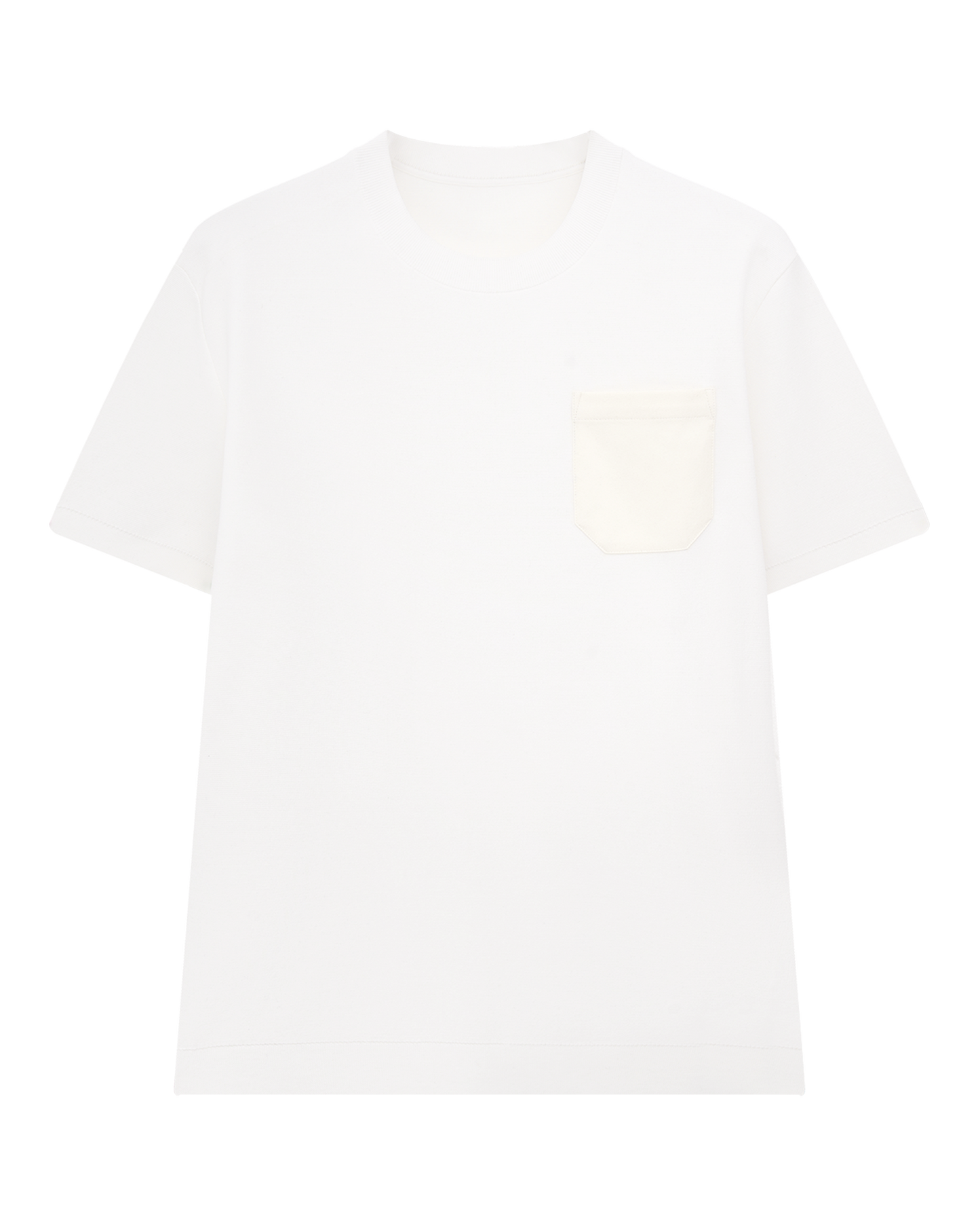 Structured Cotton Pocket T-Shirt