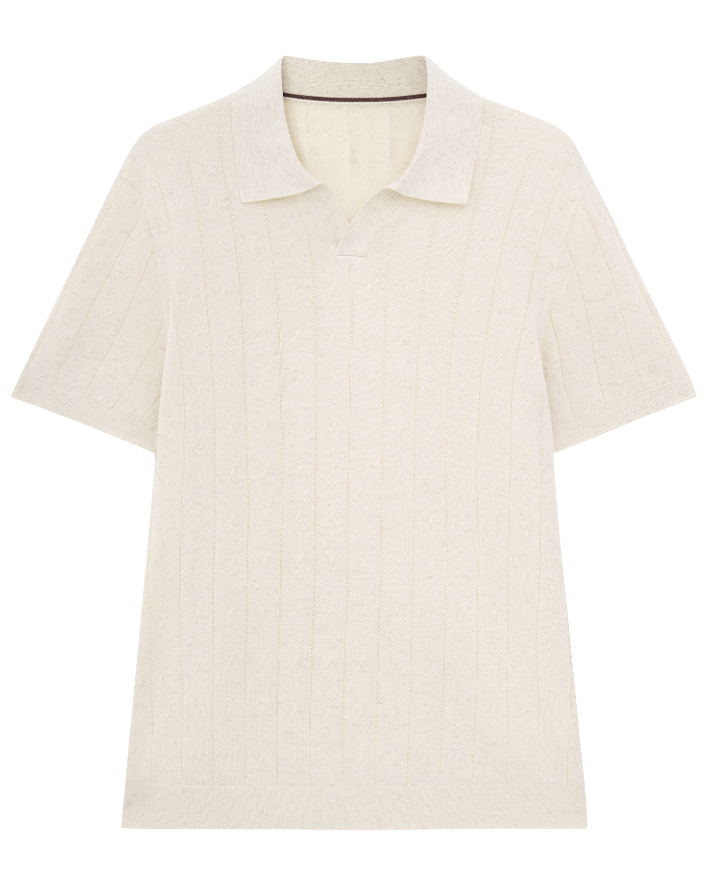 Knit Linen Lyocell Polo