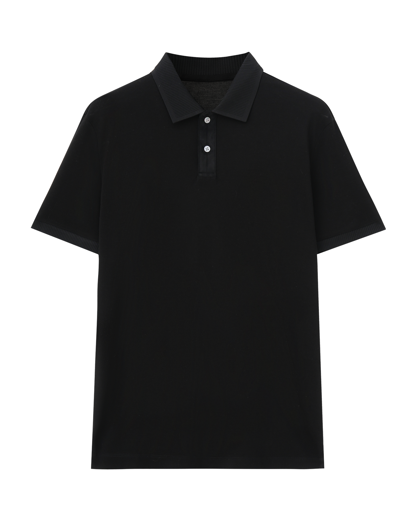 Wool Cotton Knit Polo