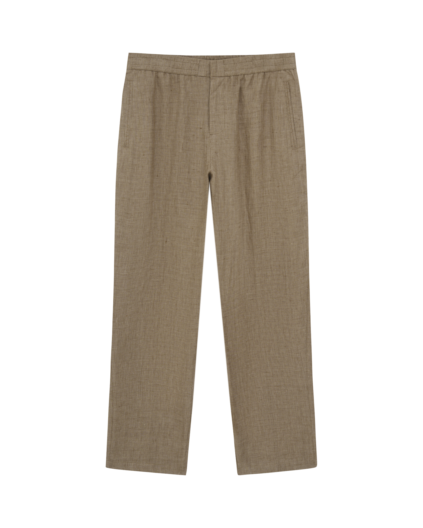Textured Linen Pants