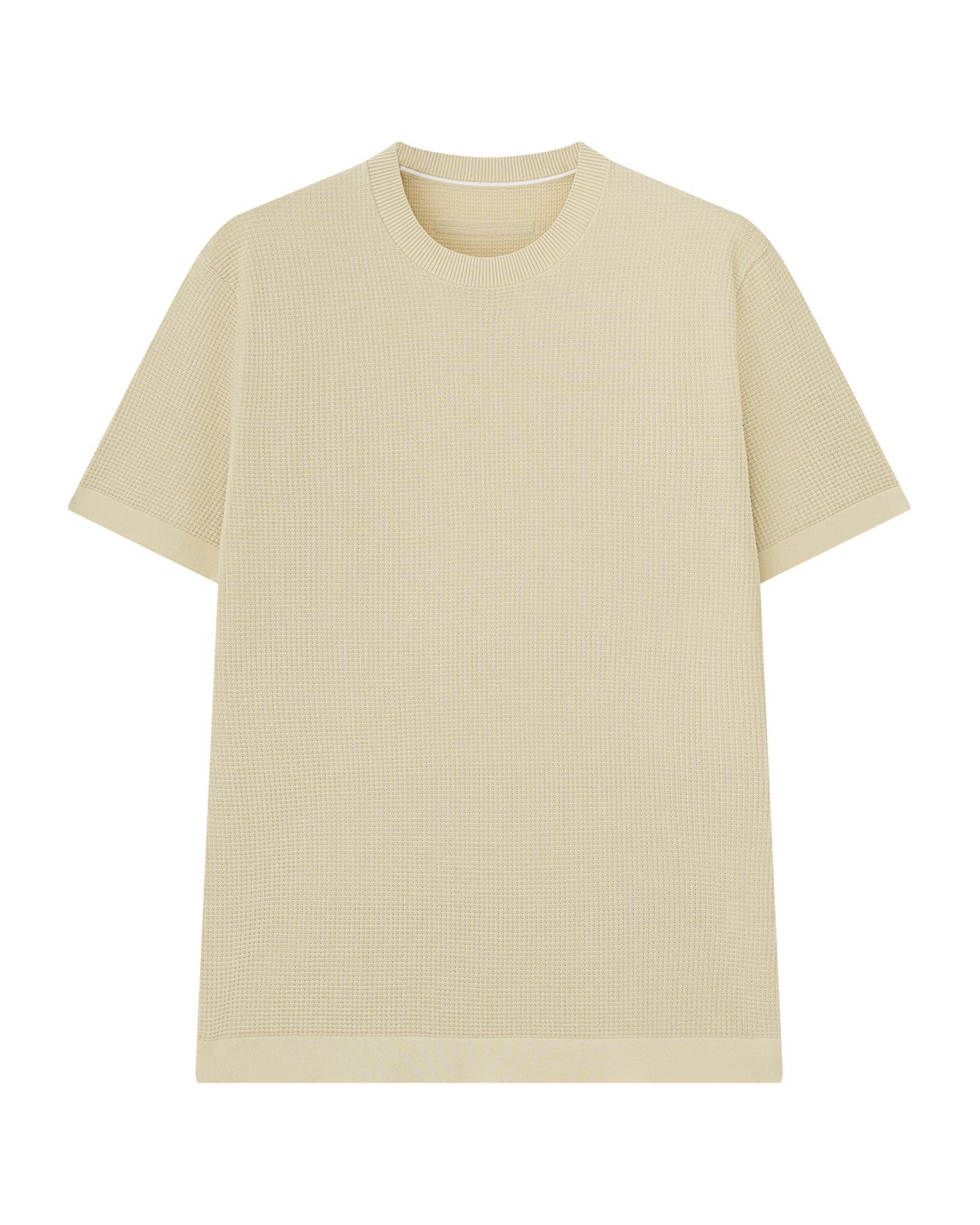 Textured Cotton T-Shirt