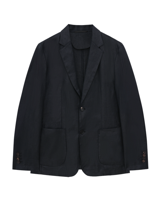 Relaxed Linen Blazer