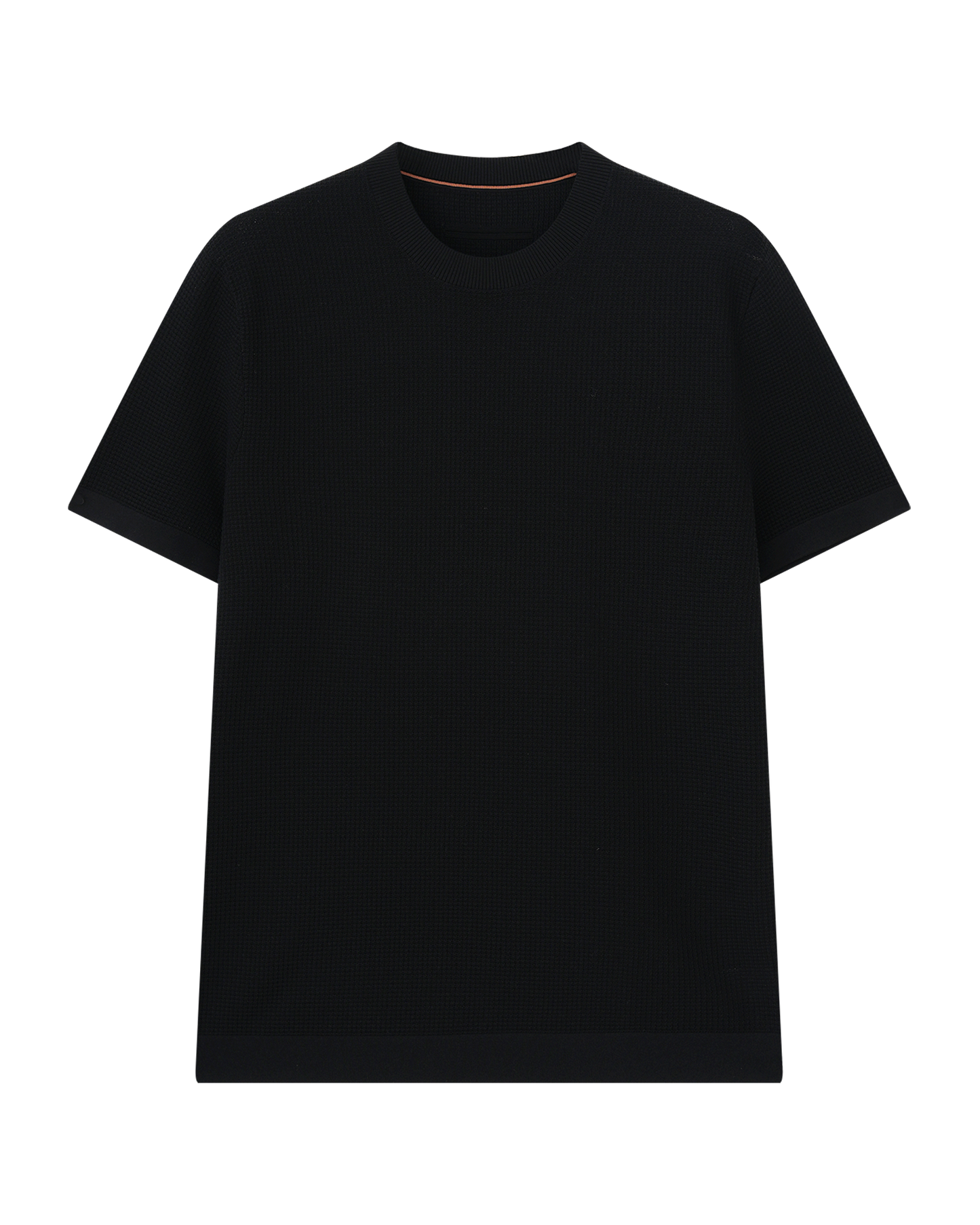 Textured Cotton T-Shirt