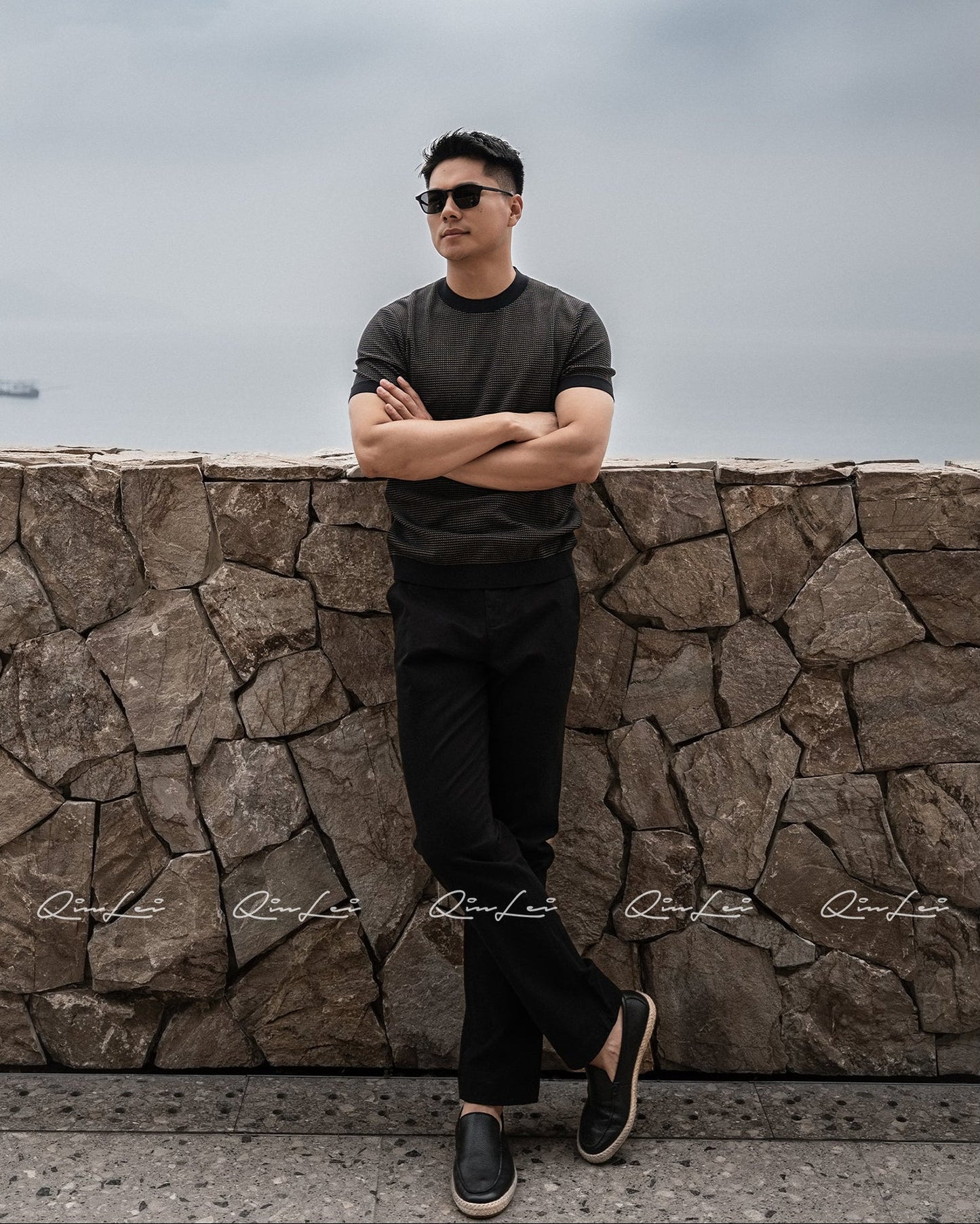 Double Layer Cotton T-Shirt